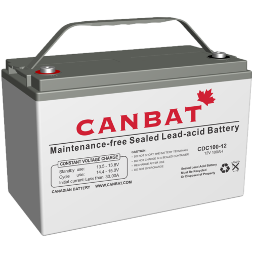 12V 100Ah Deep Cycle Battery (AGM)