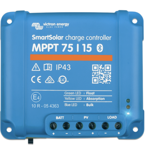 15A charge controller MPPT Victron Smartsolar
