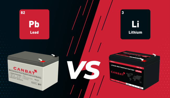 A Detailed Comparison of Lead-acid Batteries and Lithium-iron Batteries