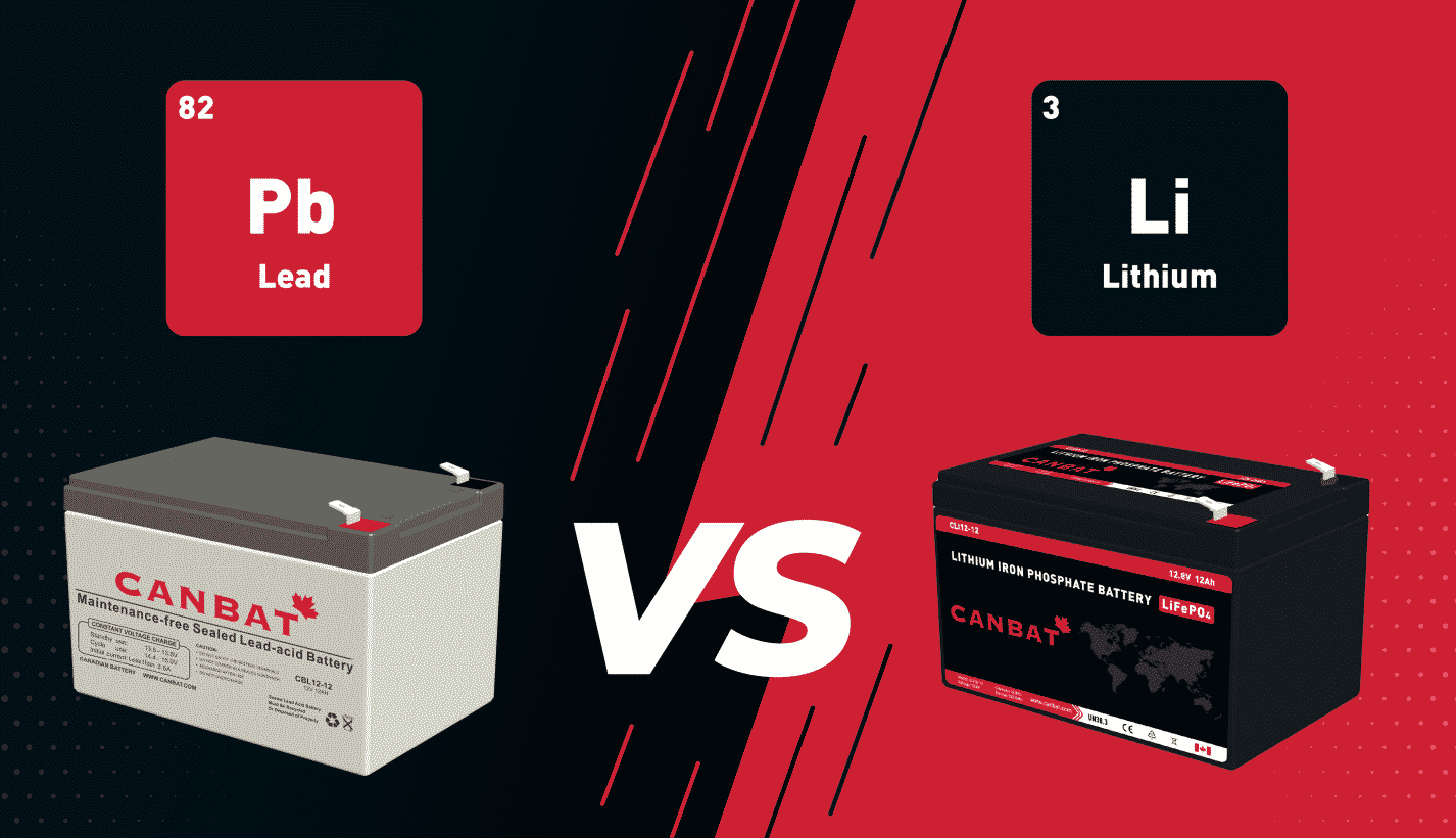 lead acid battery vs lithium ion