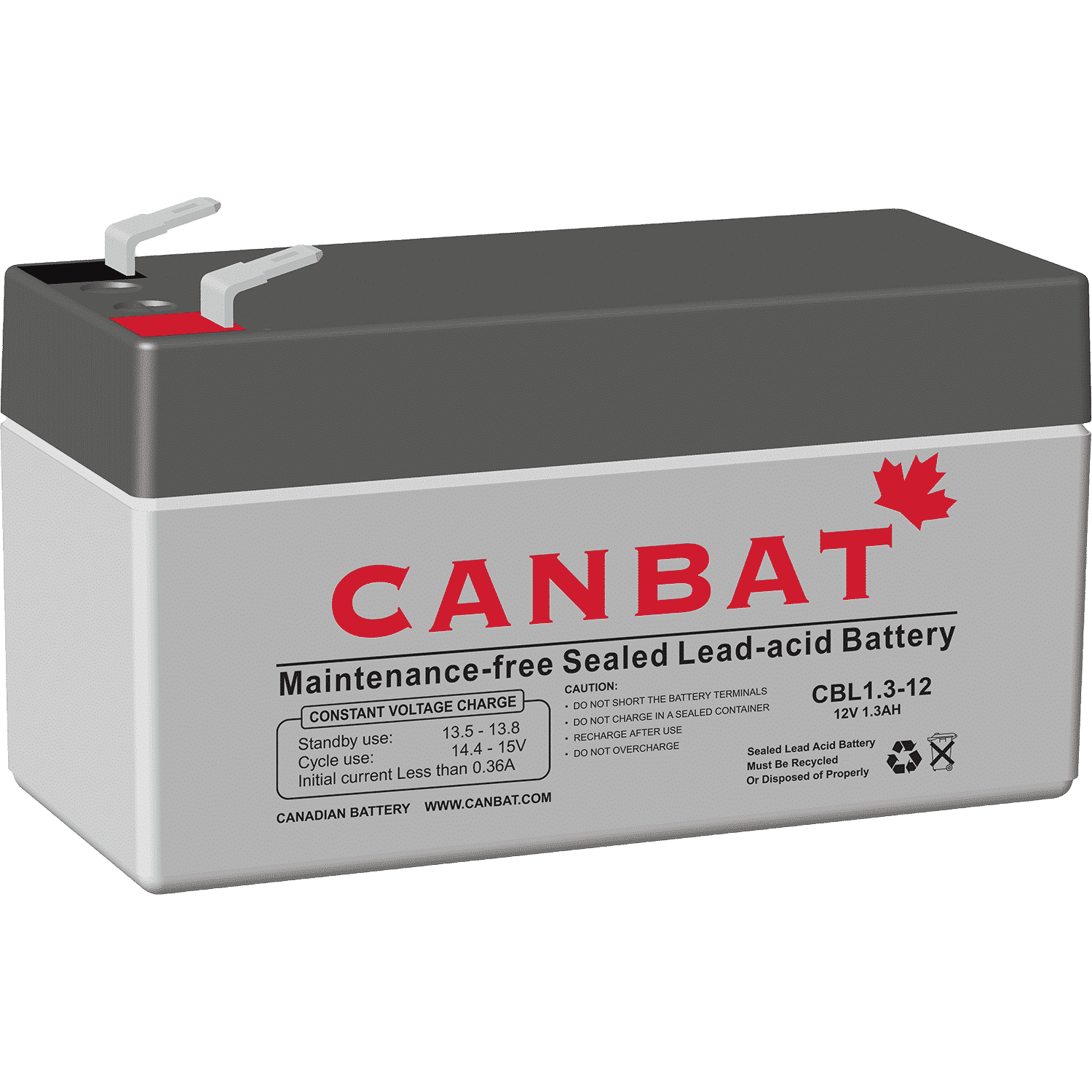 Maintenance-free Lead Acid Battery 12V/1.3Ah (perfect for ITPS)