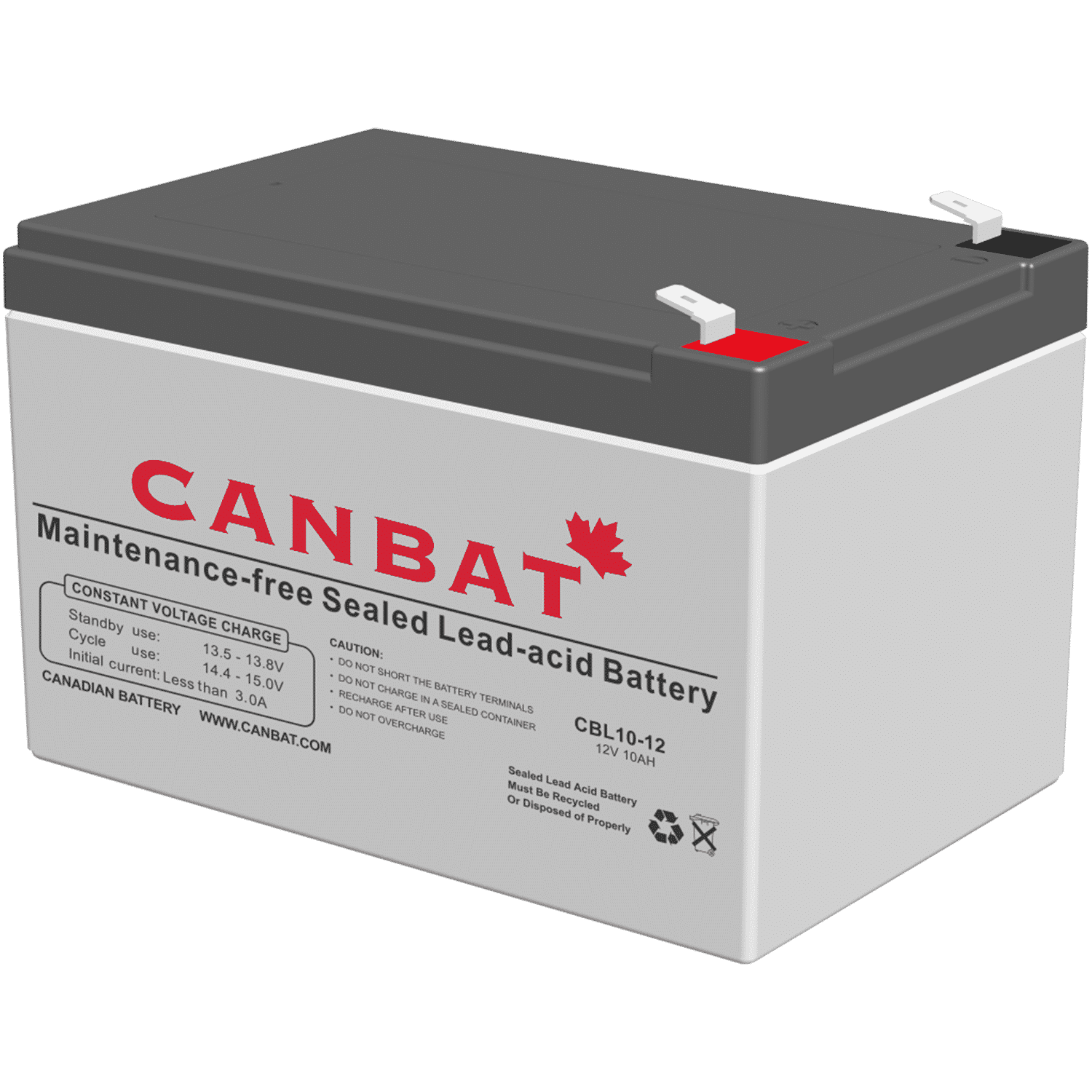 Installation Kænguru håndtering 12V 10Ah SLA Battery - AGM battery Canada - Free Shipping