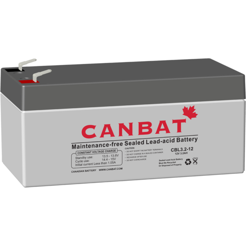 12V 1.3Ah SLA Battery - AGM battery Canada - Free Shipping