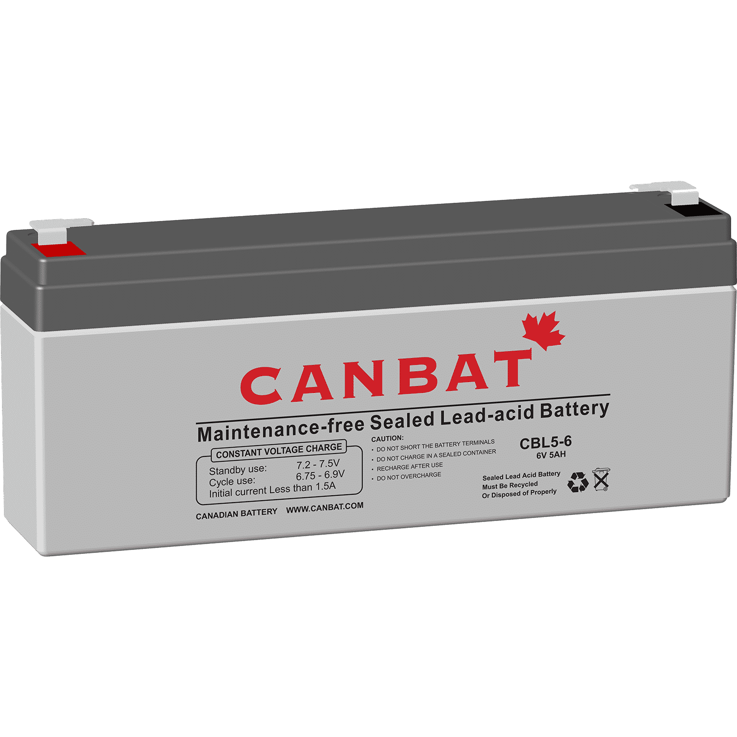 6V 5Ah SLA Battery (AGM)