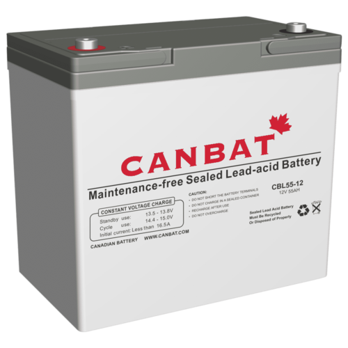 12V 55Ah SLA Battery (AGM)