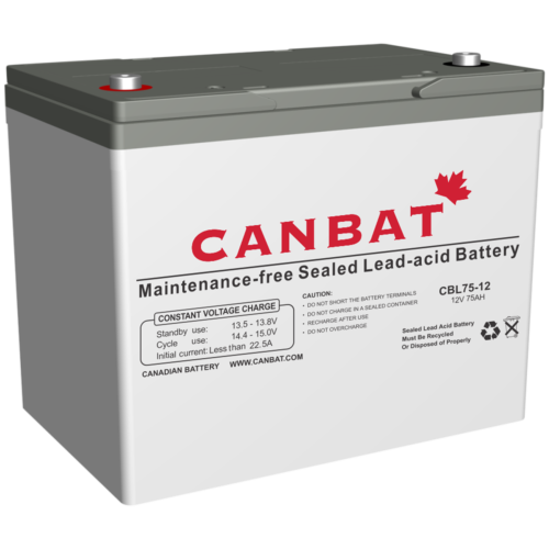 12V 75Ah SLA Battery (AGM)