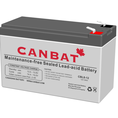 12V 8Ah SLA Battery (AGM)