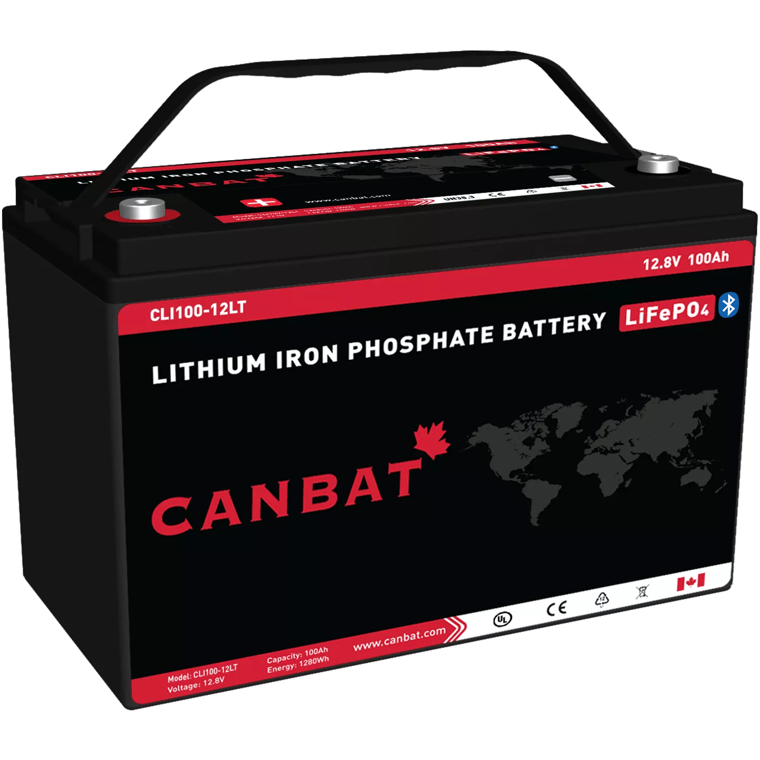12v 100Ah - Battery USA Lithium Battery