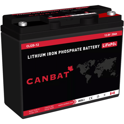12V 20Ah Lithium Battery (LiFePO4)