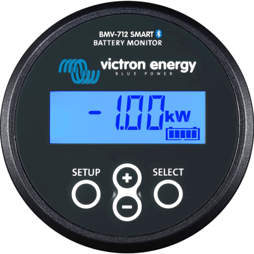 Lithium Battery Monitor - BMV-712 Smart Bluetooth Black Canbat