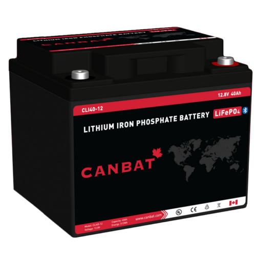 12V 40Ah Lithium Battery (LiFePO4)