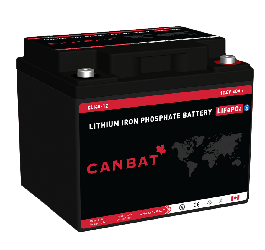 12V 40Ah Lithium Battery (LiFePO4)